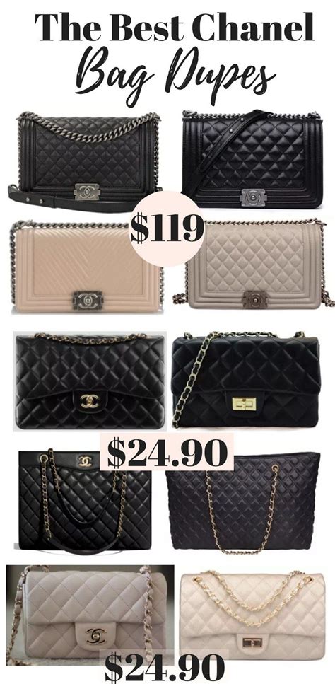 chanel boy bag replica|Chanel boys bags dupe.